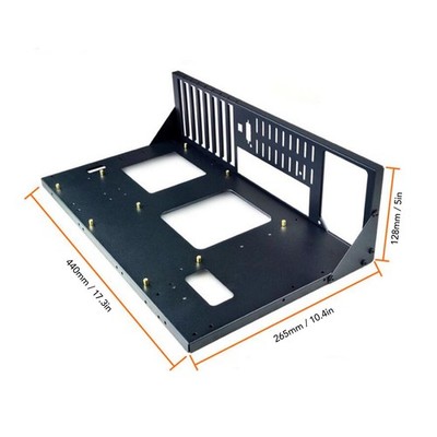Computer Open Case Rack Support X79 X99 Dual Server Mainboard DIY Computer O