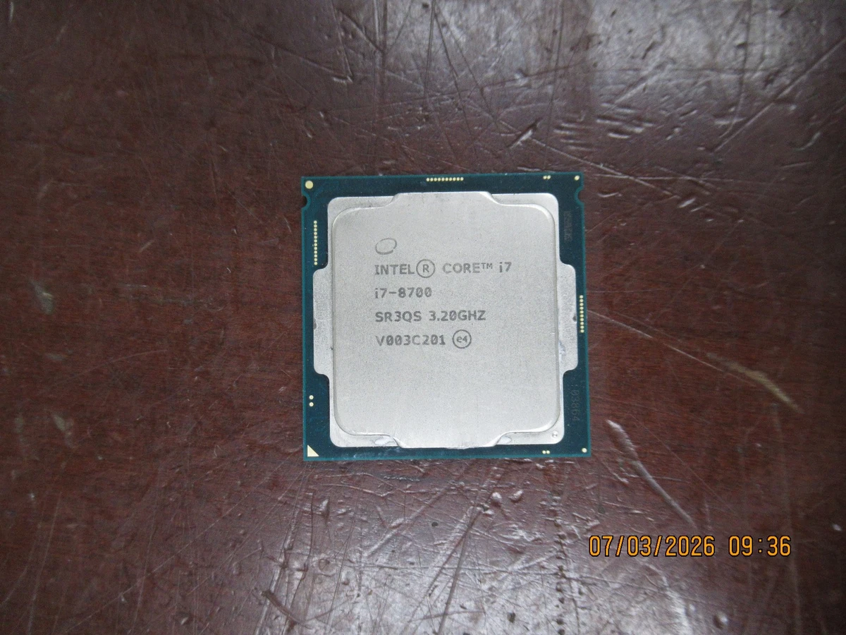 Intel Core i7-8700 Processor Model Computer Processors LGA 1151