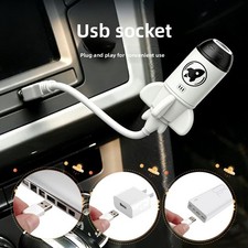 USB Plug  Play Rocket Starry Sky Projector, Galaxy Night Light for Car
