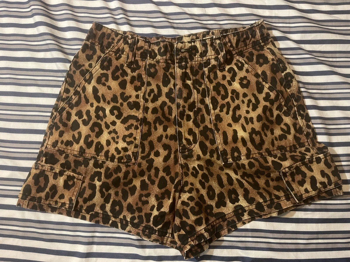 Cheetah shorts store forever 21