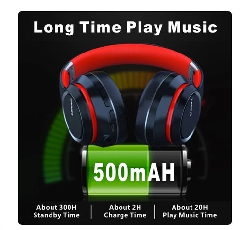 Les écouteurs bluetooth sont pliables, sans fil, sans fil, pour ordinateur - Photo 3/8