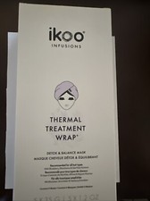 Thermal Treatment Wrap Detox  Balance Mask ikoo Infusions 1.2oz New in Package