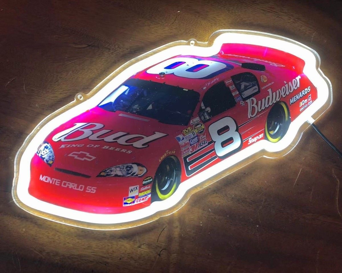 Budweiser ミラー BUDWEISER RACING Mirror Nascar--Dale Earnhardt Jr. #8 | eBay