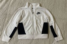 Nike Full Zip Black and White Track Jacket Little Boys Size 2T Jacket Only