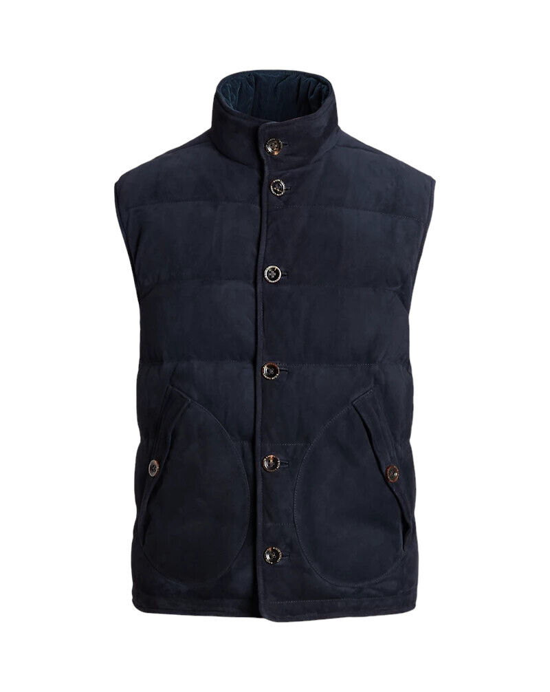 Ralph Lauren Purple Label Mardell Reversible Suede Down Ralph Lauren Purple Label Mardell Reversible Suede Down