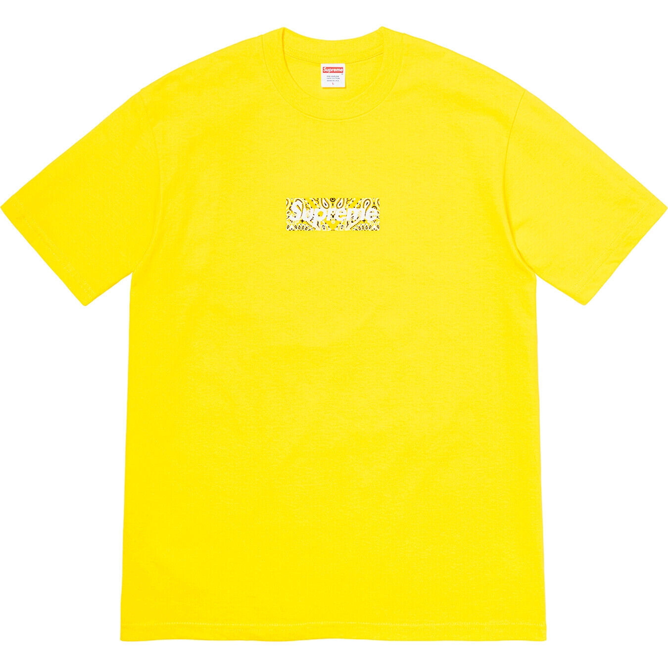 Supreme Bandana Box Logo Tee White