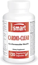 Supersmart Cardio Clear (Garlic EDTA Supplement) - with Malic Acid, Calcium Diso