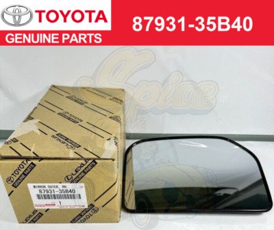 Toyota Genuine New OUTER REAR VIEW MIRROR Glass RH