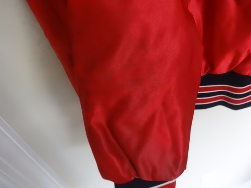 Vintage Starter St. Louis Cardinals MLB Snap Front Satin Lined Coat Men L Sewn - Picture 7 of 7