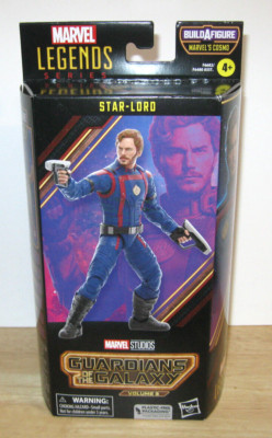 Marvel Legends Guardians of the Galaxy 3 ~ 6'' Star-Lord ~ Cosmo BAF NIP VHTF