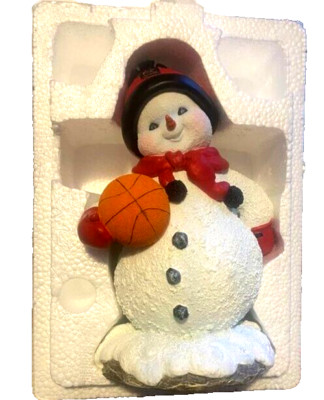 TEXAS TECH RED RAIDERS NEW RARE NCAA BASKETBALL WINTER SNOW FIGURE RIDGEWOOD NEW
