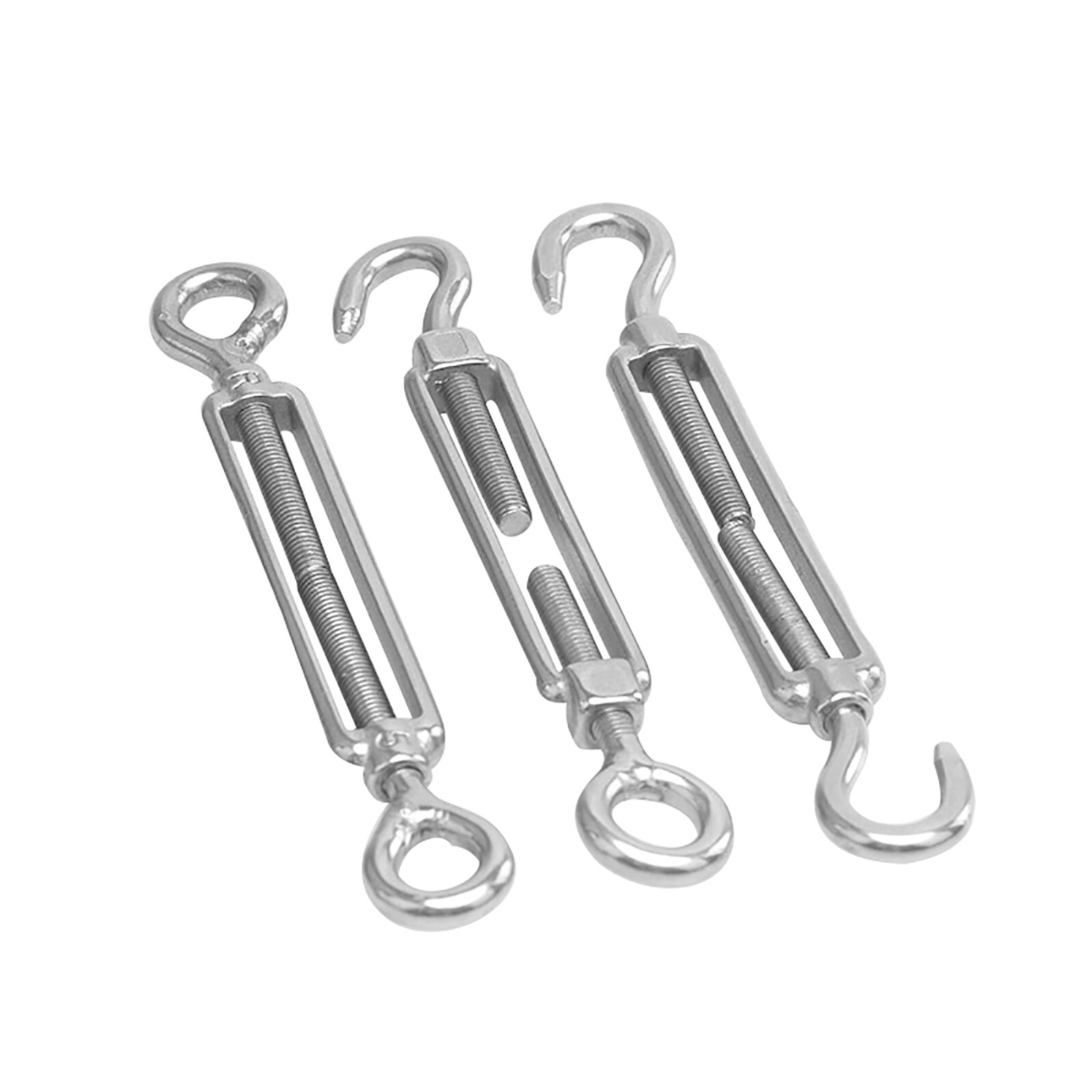 Turnbuckle Wire Tensioner Strainer Stainless Steel Hook and Rope Cable