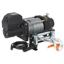 Recovery Winch 8180kg (18000lb)Line Pull 12V Industrial Sealey