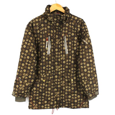 DIDRIKSONS Storm System Girls Jacket Size 13-14 Years 160 Brown Full Zip