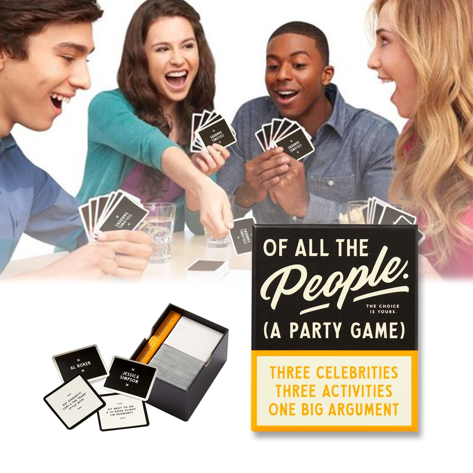 Social Party Game With 450+ Game Card Hints For 2+ Players