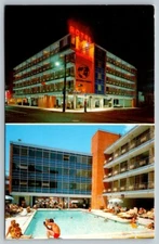 International Motel Hotel  Atlantic City  New Jersey  Postcard