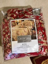 Croscill Luxury 4 Piece Comforter Set (Oversized & Overfilled)