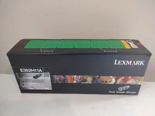 Genuine Lexmark E352H11A High-Yield Toner, 9000 Page-Yield, Black For E350 , 352
