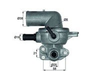 Mahle Ti 133 88D Thermostat, KüHlmittel FüR Chrysler