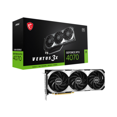【ジャンク】GeForce RTX 4070 VENTUS 3X 12G OC MSI GeForce RTX 4070 VENTUS 3X OC 12GB GDDR6X Graphics Card