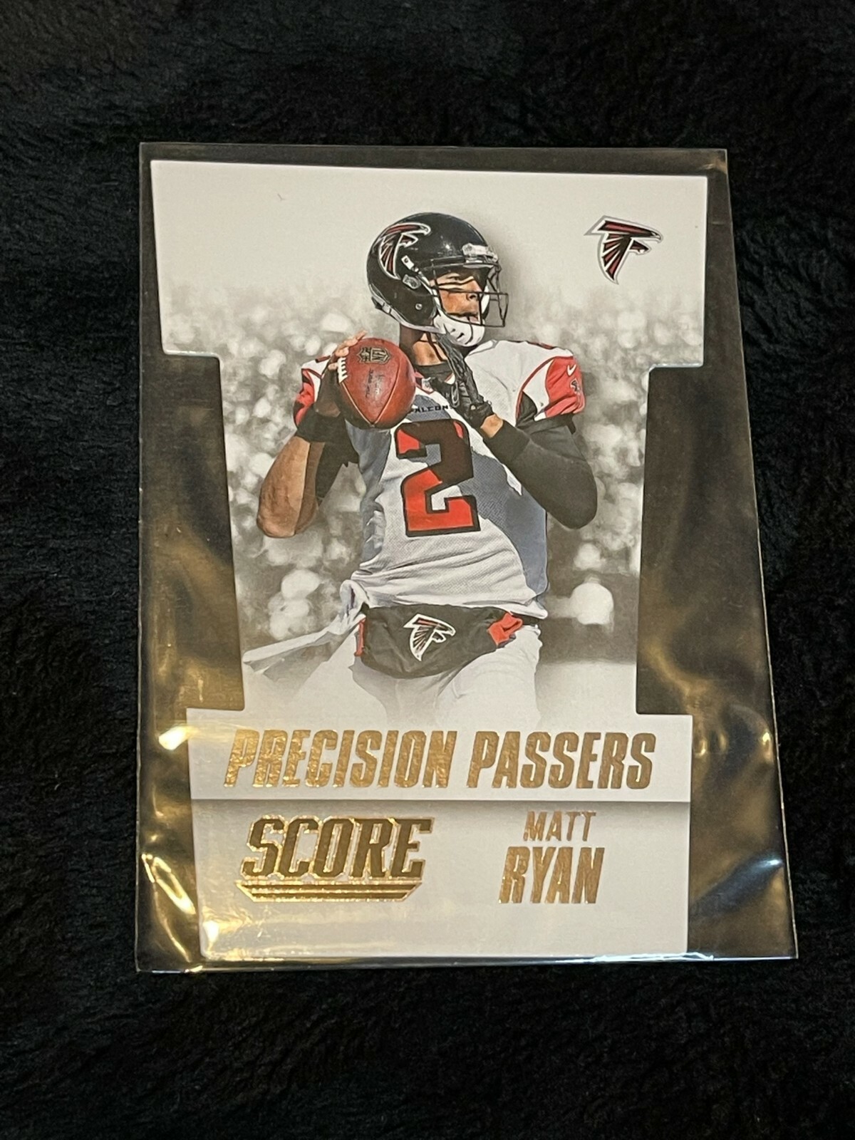 2015 Score - Precision Passers #18 Matt Ryan Die Cut Insert