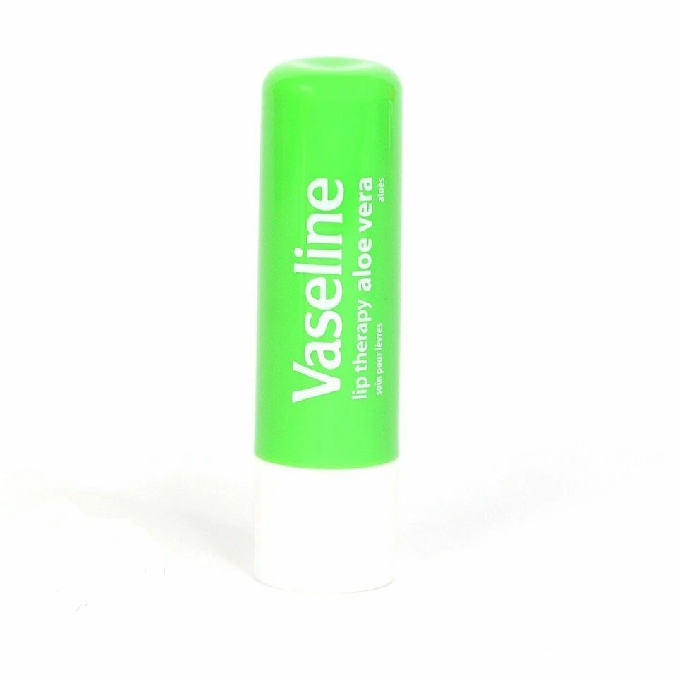 Vaselina ALOE VERA Bálsamo Labial Terapia con Jalea de Petróleo 0.16 OZ 4.8 g (Paquete de 4) Foto 3 de 3