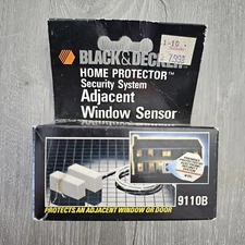 Black & Decker Home Protector Security System Glass Break Window Sensor NOS