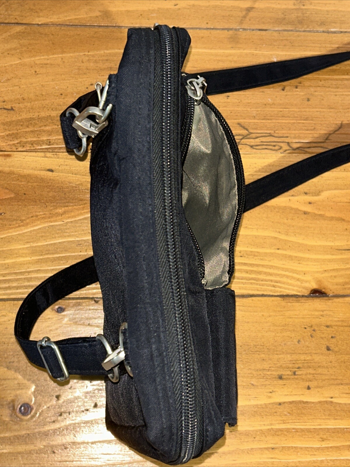 Baggallini Nylon Multi Compartment Convertible Bl… - image 5