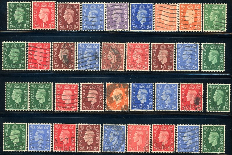 Old Great Britain Stamps lot 90931