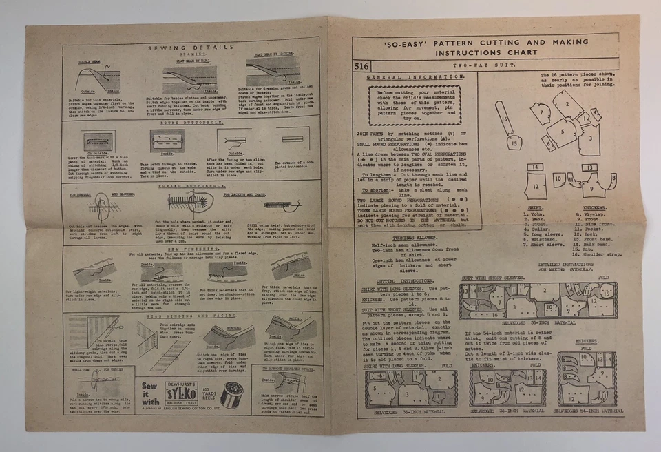 1960's Pattern Childs Shorts, Shirt and Bib and Brace Blackmore 516  Size 3-4 - Image 4 of 4