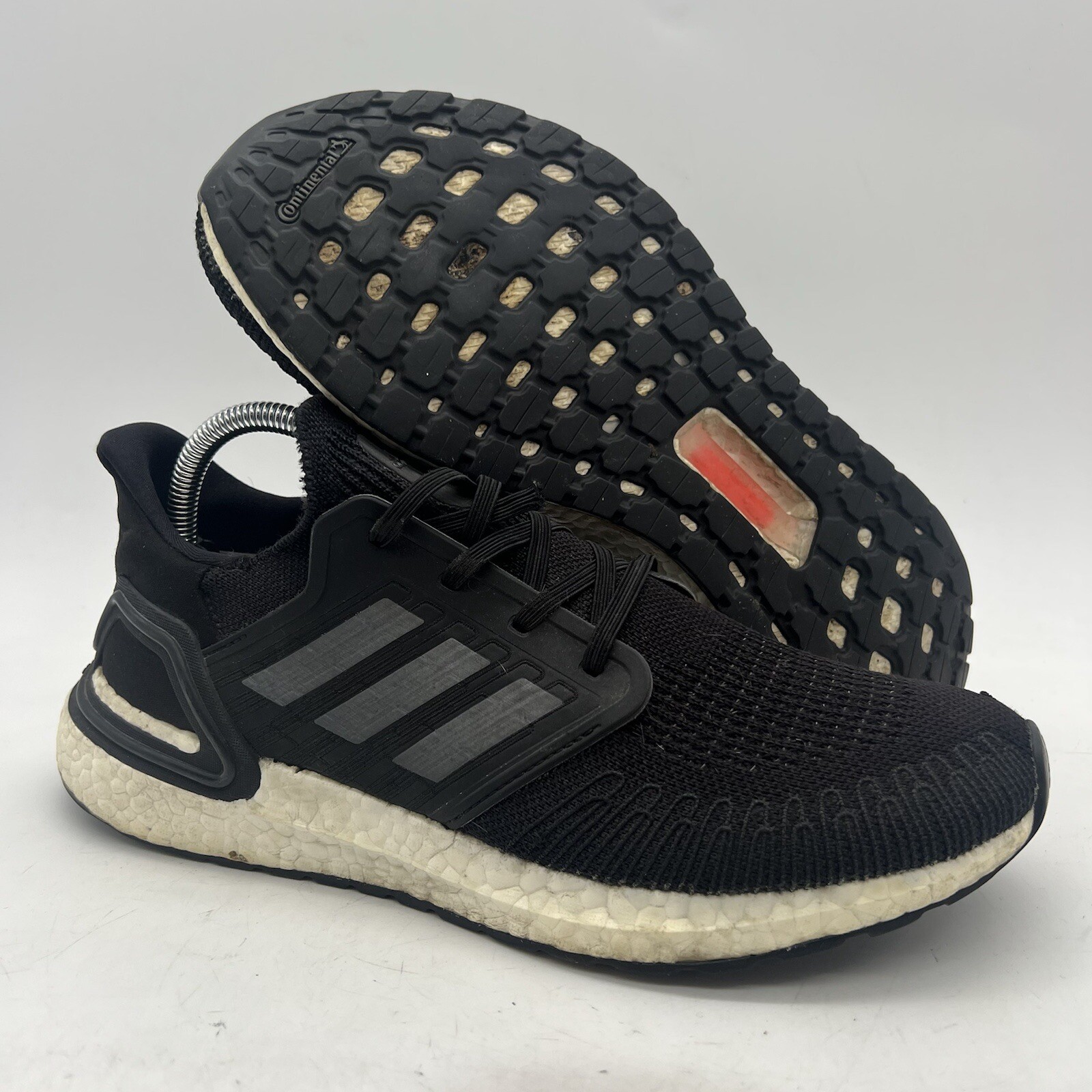 Adidas UltraBoost 20 Men's Size 9 EF1043 Cloud White Black Running Shoes |  eBay