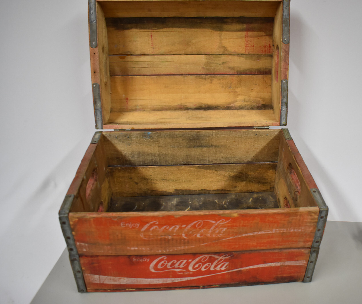 Coca-Cola ヴィンテージ木製ボックス VINTAGE COCA-COLA Wooden Case / Crate / Box / Chest | eBay