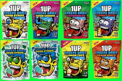 1UP Freeze Dried Candy All Flavours New by Faze Rug USA Import | eBay