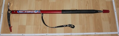 alu / metall eis pickel alt camp interalp premana  top vintage deko 90 cm gebr.