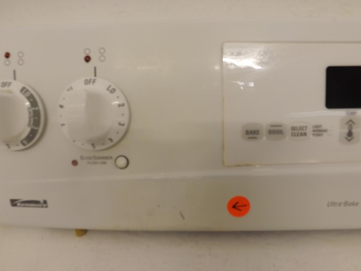 Kenmore Range 8272434 3193154 Control Panel Used | eBay 