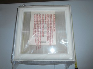 Pottery Barn White Shadow Box Wood Picture Frame Display Case 13