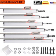 KA300 Linear Scale 5um Linear Glass Encoder Travel 70/120/170/220/270/320/370...