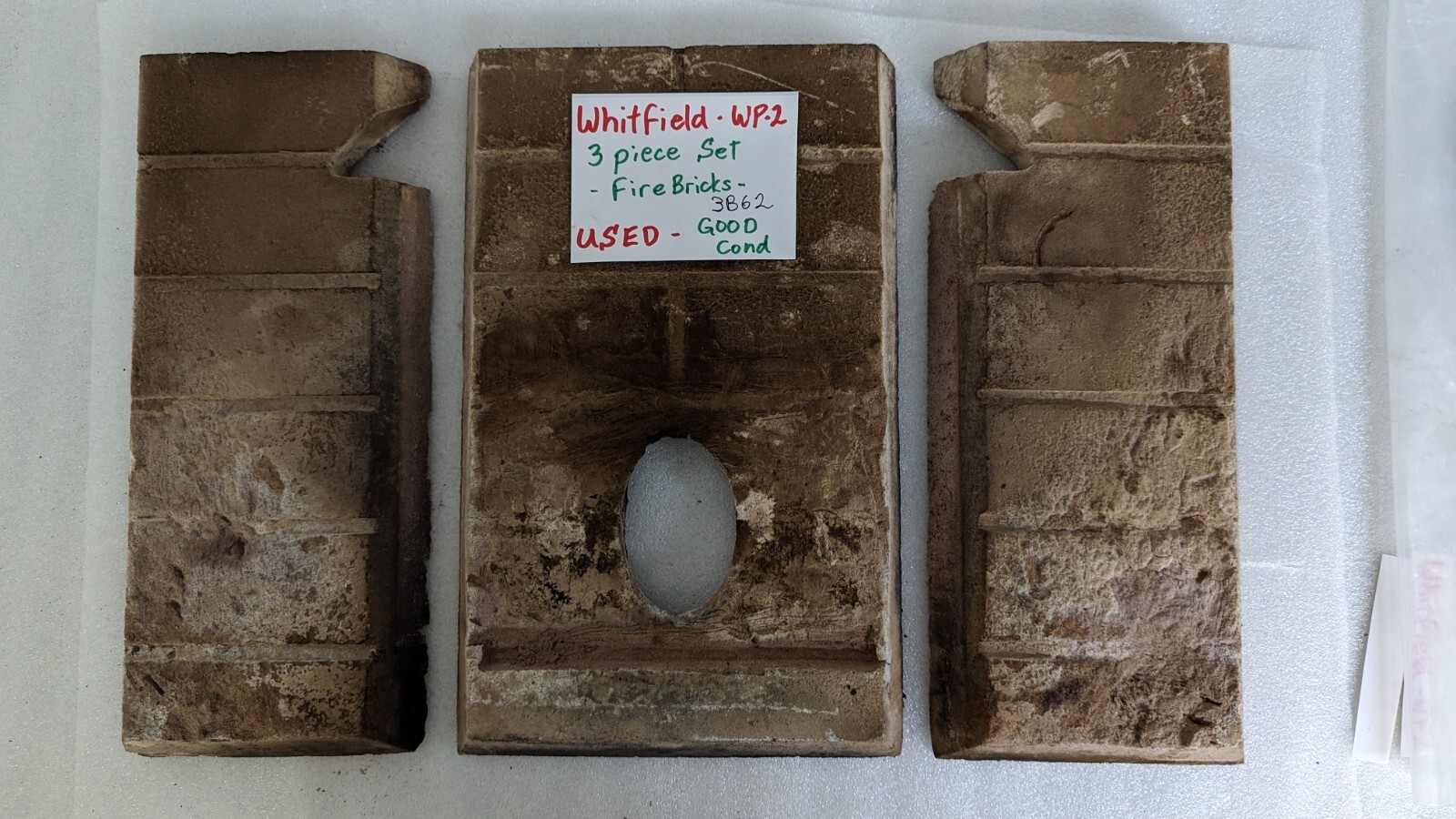 Whitfield Advantage WP2 Pellet Stove "Fire Bricks" USED 3B62 eBay