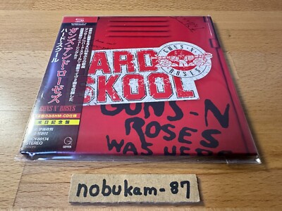 GUNS N  ROSES HARD SKOOL , ABSUЯD JAPAN 4TRACKS SHM CD
