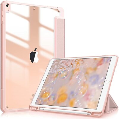 Hybrid Slim Case for iPad Air 3rd 10.5 inch 2019/Pro 10.5 2017 Clear Back Cover 