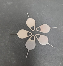 Sim Card Tray Pin Eject Removal Tool Needle Opener pk of 5