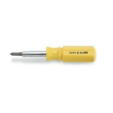 LUTZ Gorilla Glue 6-IN-1 Screwdriver (Yellow)