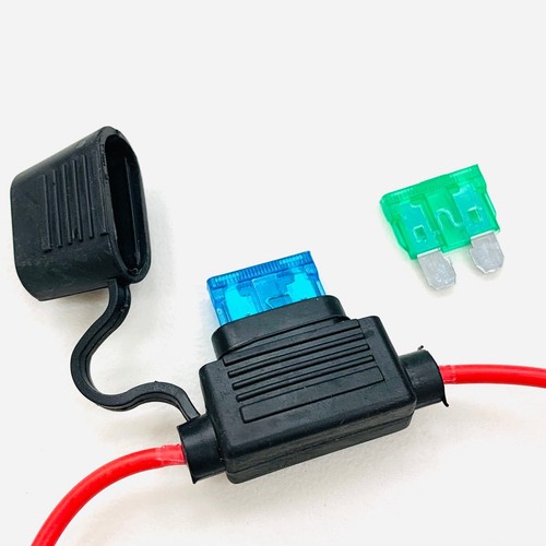 Waterproof Fuse Holder X5 15 & 30 Amp Heavy Duty Brand New Car Van Bike UK Selle - Picture 5 of 9