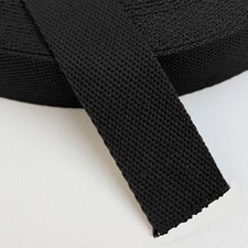 Heavy Duty 100% Cotton Canvas  Strong Webbing Bag Straps, Belts Harness UK Stock