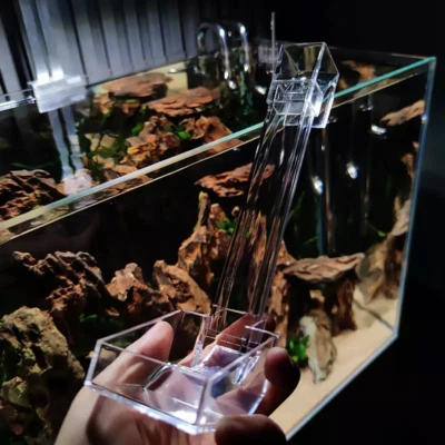 AQUA-NOA Garnelen Futterstation HangOn Futterrohr + Futterschale