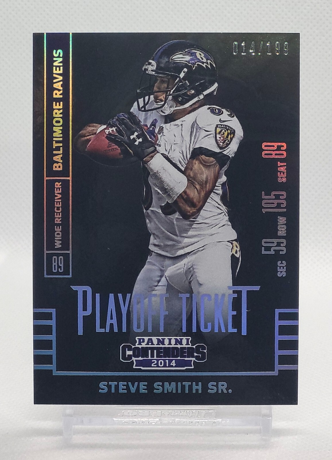 2014 Panini Contenders Playoff Ticket Steve Smith Sr. #78 014/199