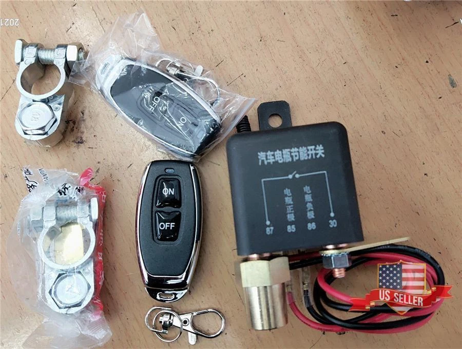Universal 12V 230A Car Wireless Remote Switches Cut Off Battery Isolator Master - Image 2 of 4