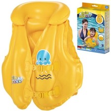 mille idee GIUBBOTTO GILET NUOTO SALVAGENTE GONFIABILE BIMBI 3-6 ANNI MARE CANOA