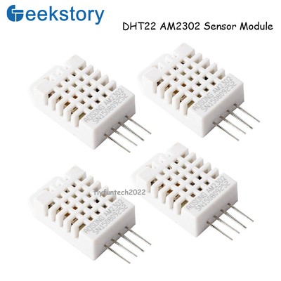 4 PCS DHT22 AM2302 Digital Temperature and Humidity Sensor Module for Arduino