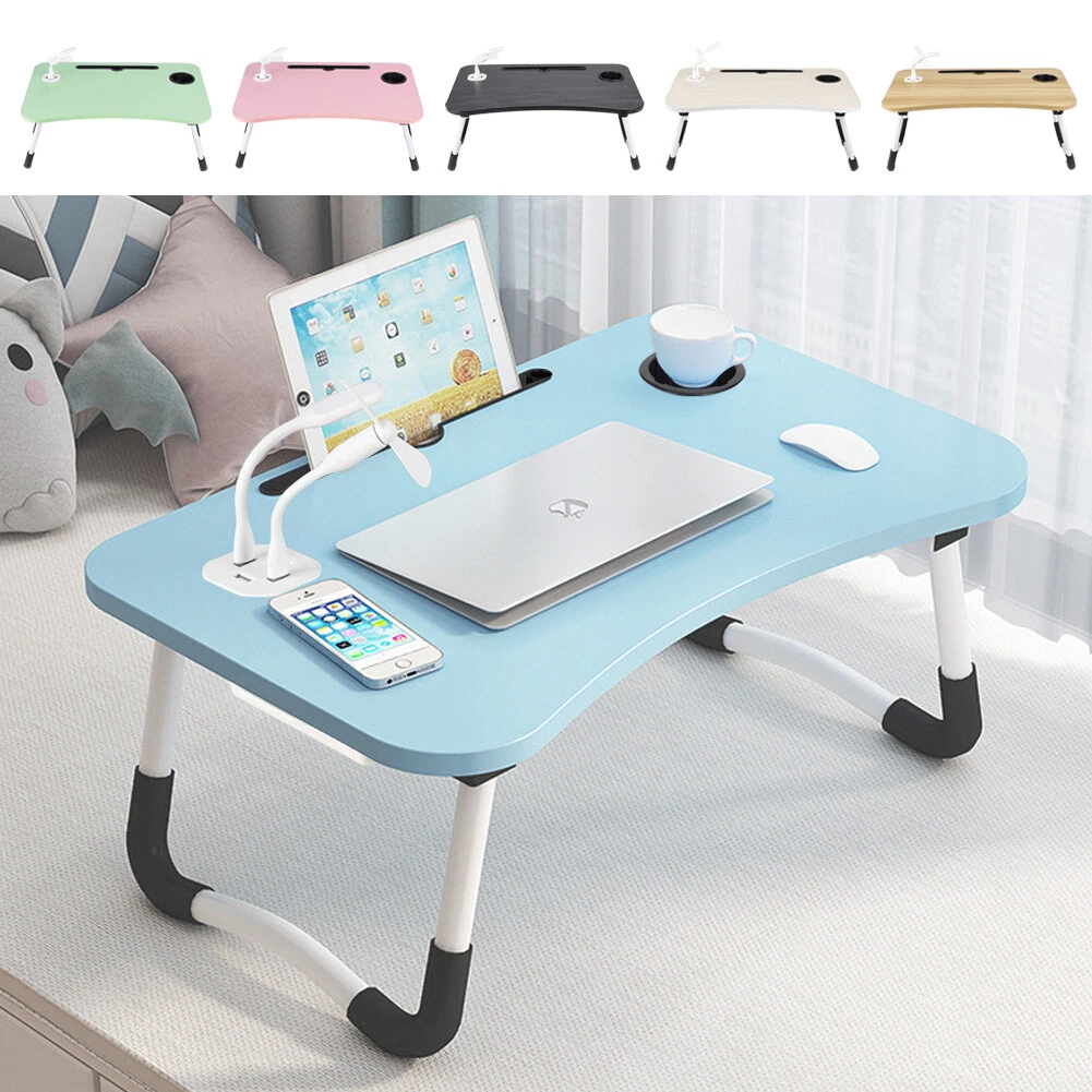 Lap desk with 2024 light and storage